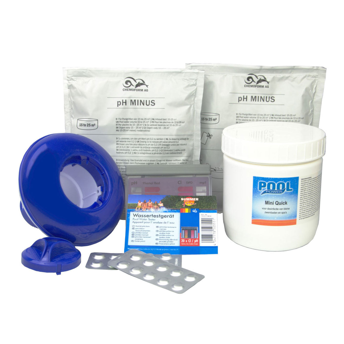 Bestway zomerplezier startset chemie