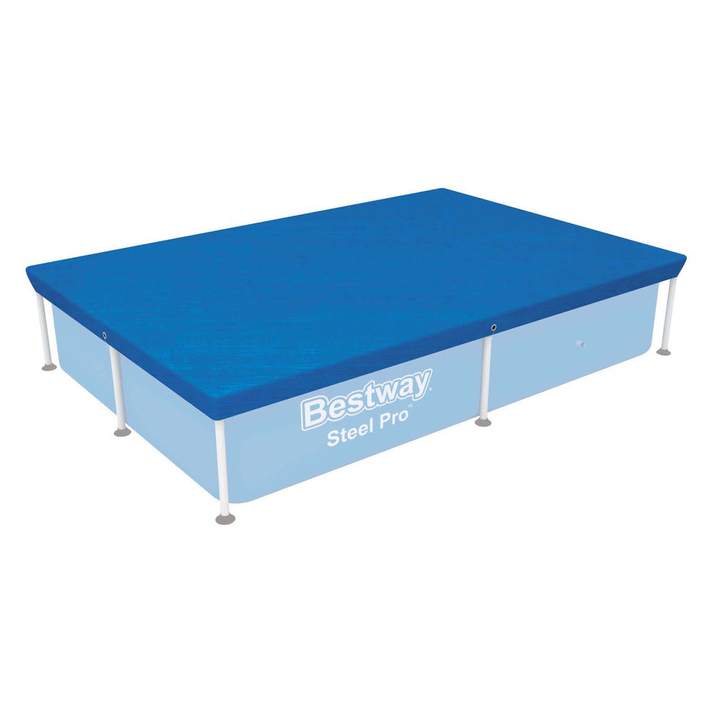Bestway afdekzeil staal pro rechthoekig, 221cm