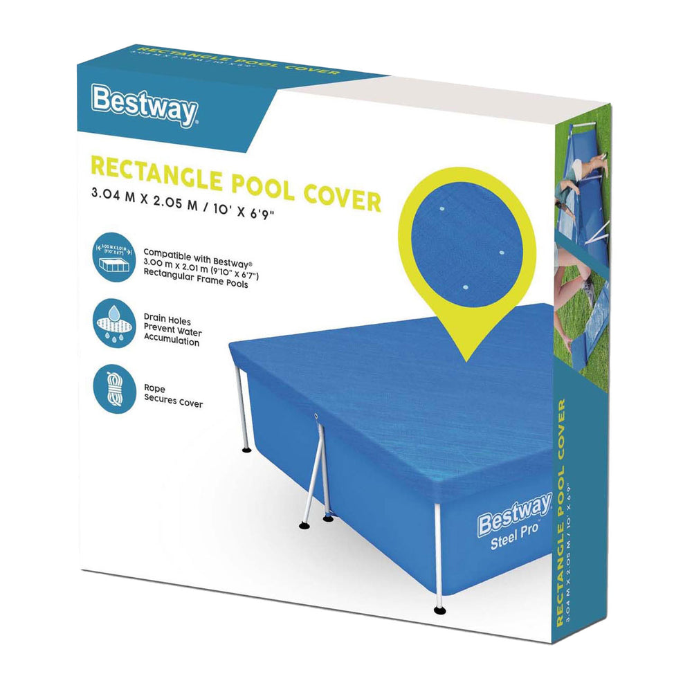 Bestway afdekzeil staal pro rechthoekig, 300cm