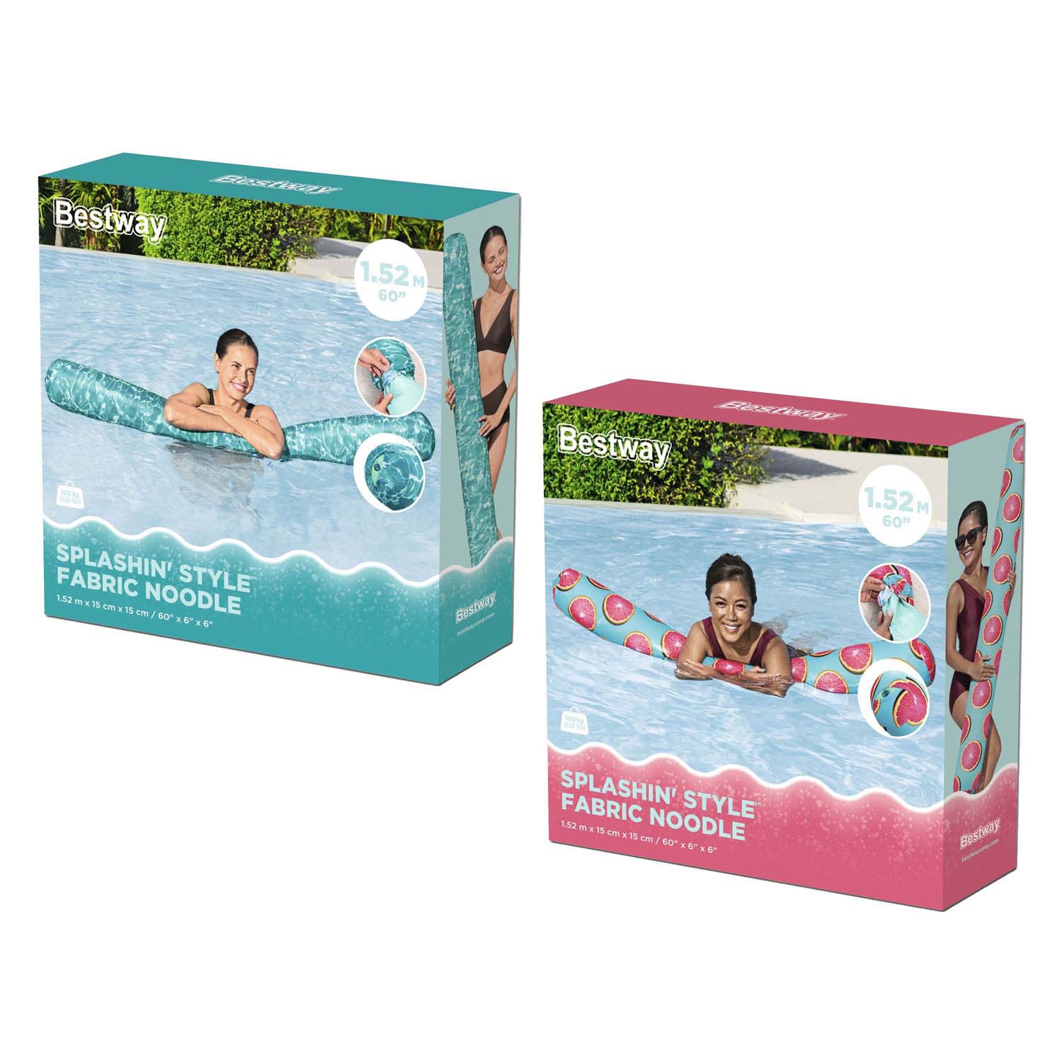 Bestway splashin-stijl zwemslang met hoes