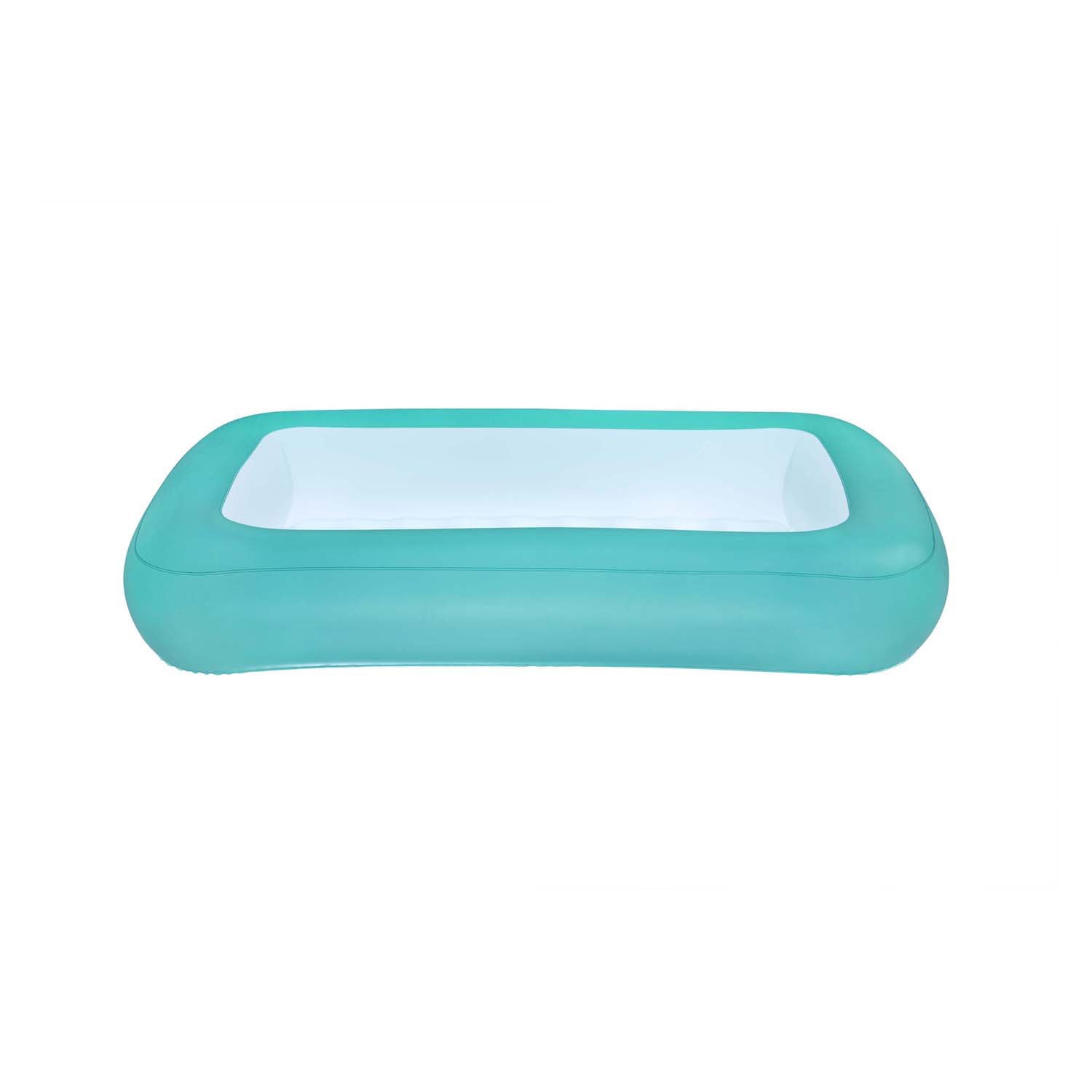 Bestway opblaasbaar kinderzwembad baby gewatteerde bodem 104x25 cm +2 jaar tuin 51115