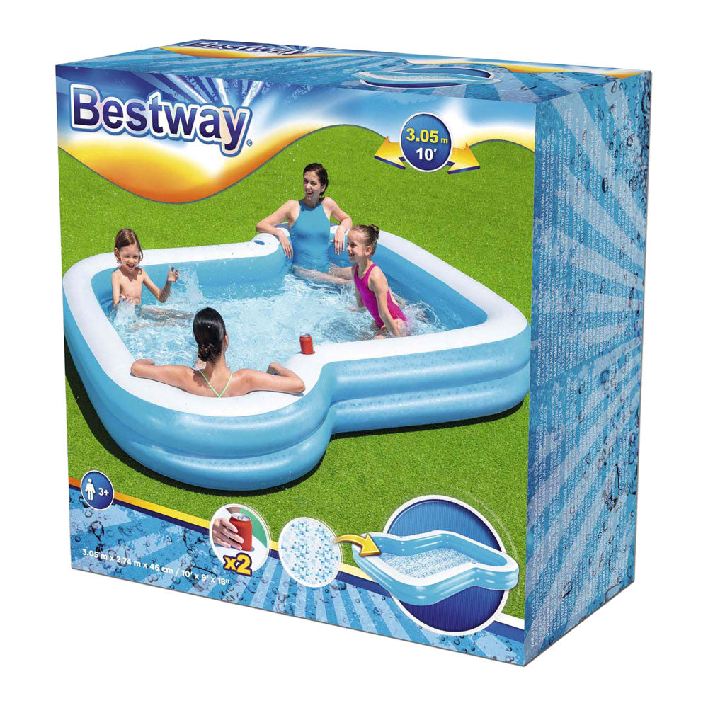 Bestway familiebad z-vorm sunsationeel, 305cm