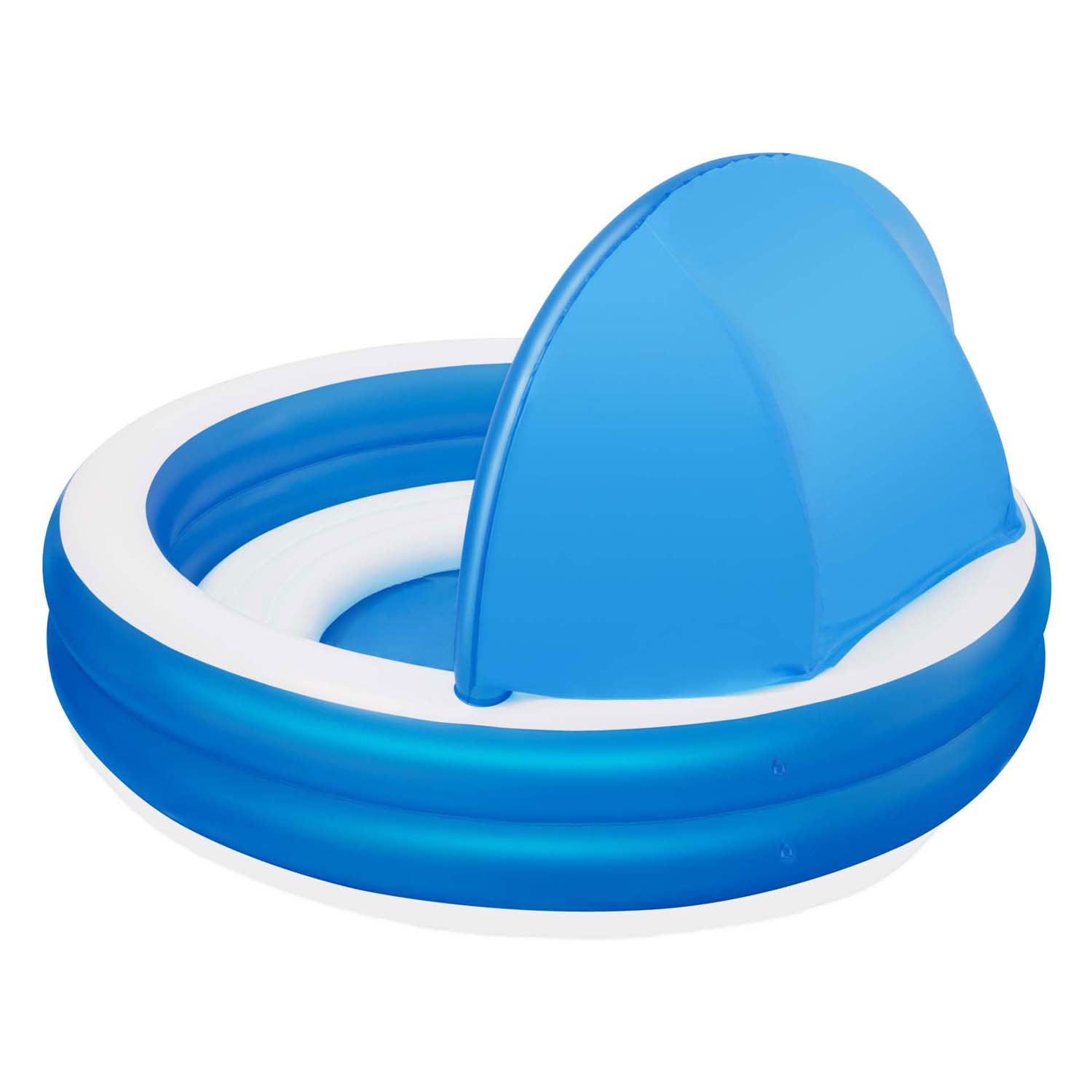 Bestway familiebad rond zomerdagen met uv zonnescherm, 241cm