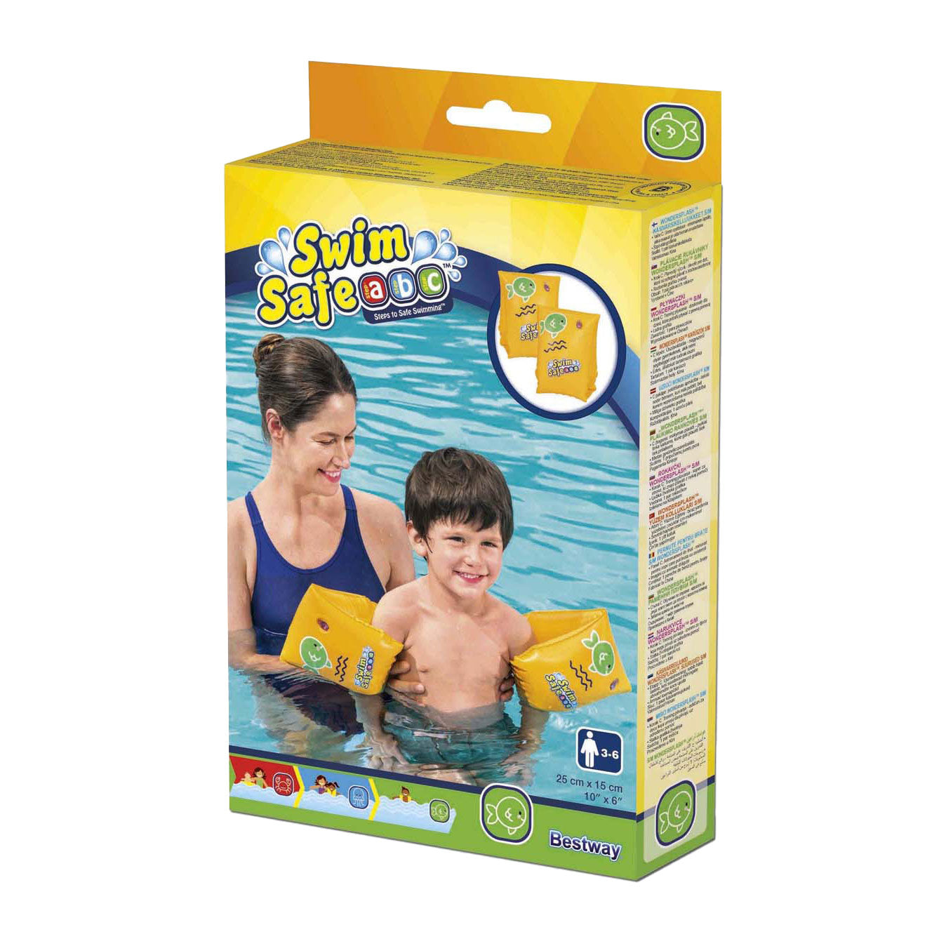 Bestway zwembandjes wondersplash sm, 3-6 jaar