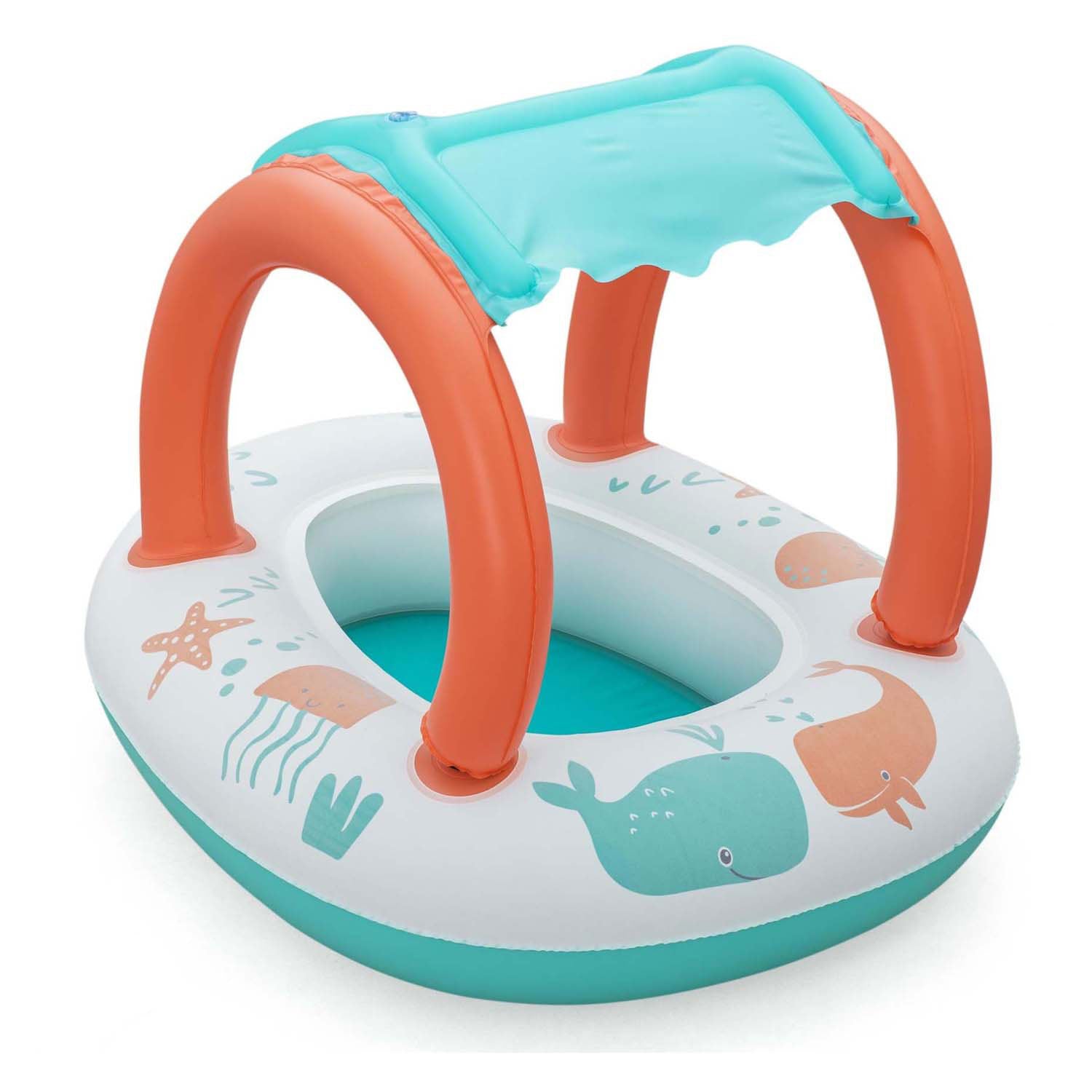 Bestway babylaars comfort push met uv zonnescherm