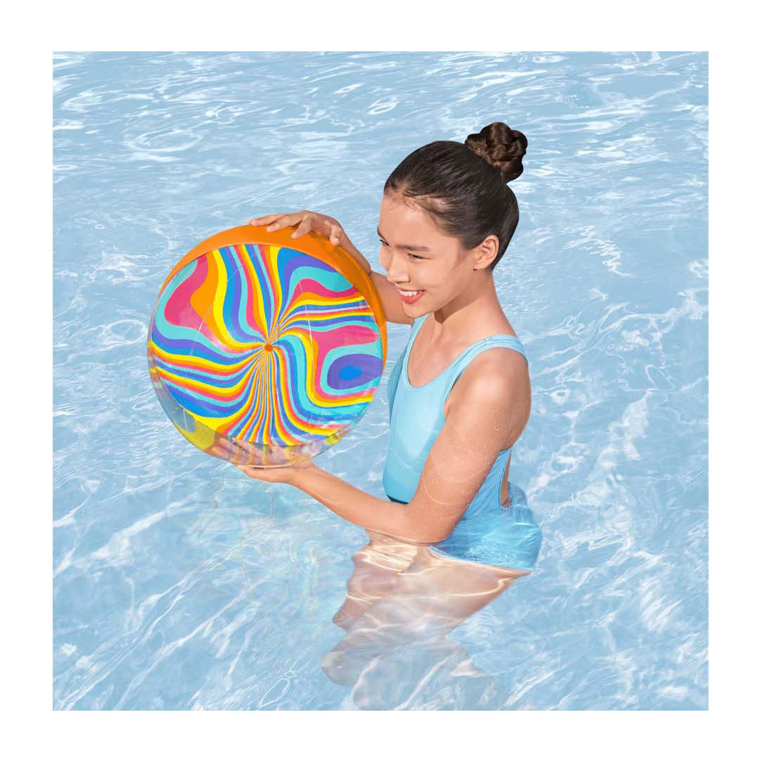 Bestway strandbal tie-dye twist strandbal, 34cm