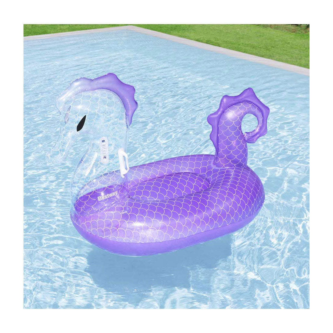 Bestway rider royal ride-on opblaas zeepaard