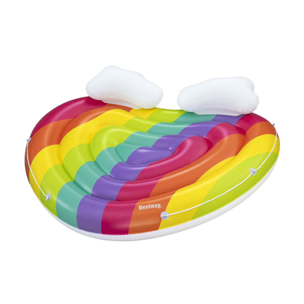Bestway rainbow dreams opblaas regenboog hart, 164cm