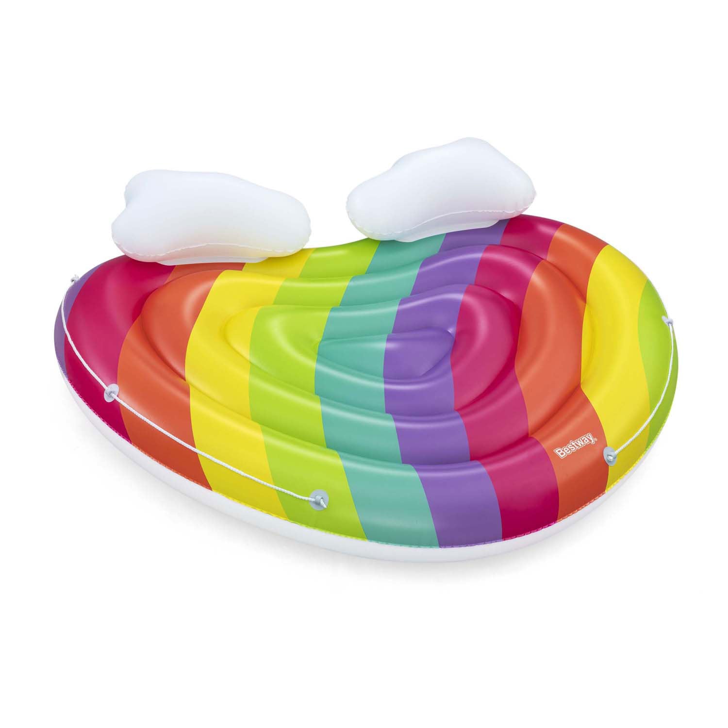 Bestway Rainbow Dreams opblaasbaar regenbooghart, 164cm
