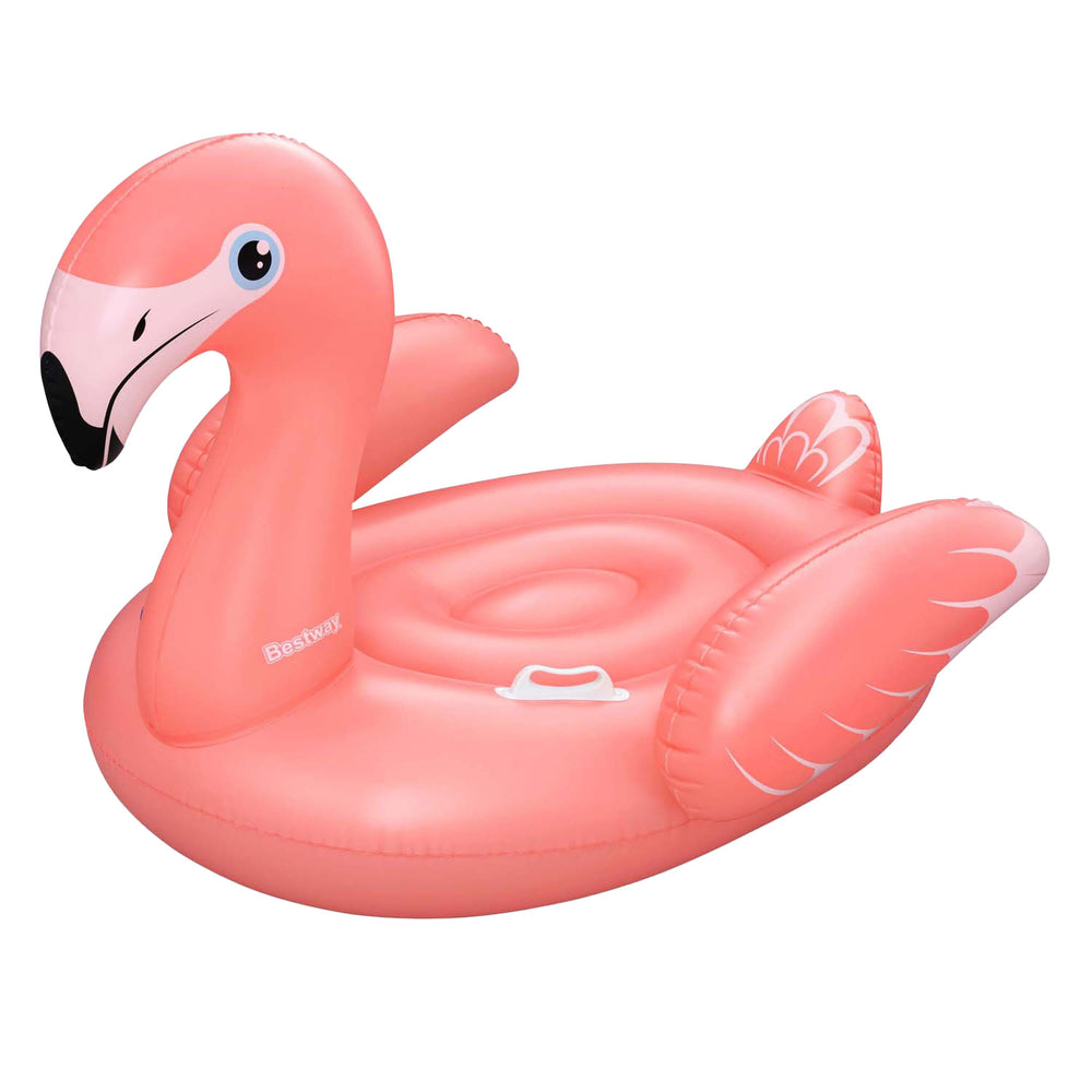 Bestway rider opblaas flamingo, 148cm