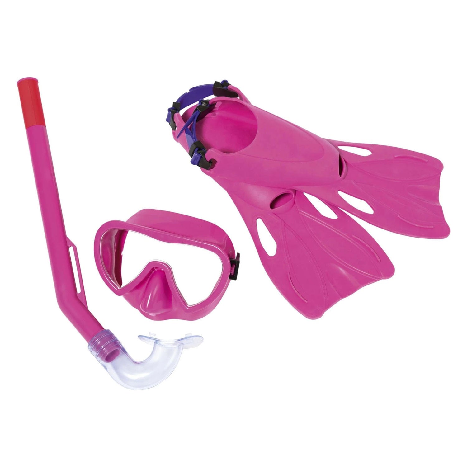 Bestway crusader essential snorkelset roze, 3 jaar +