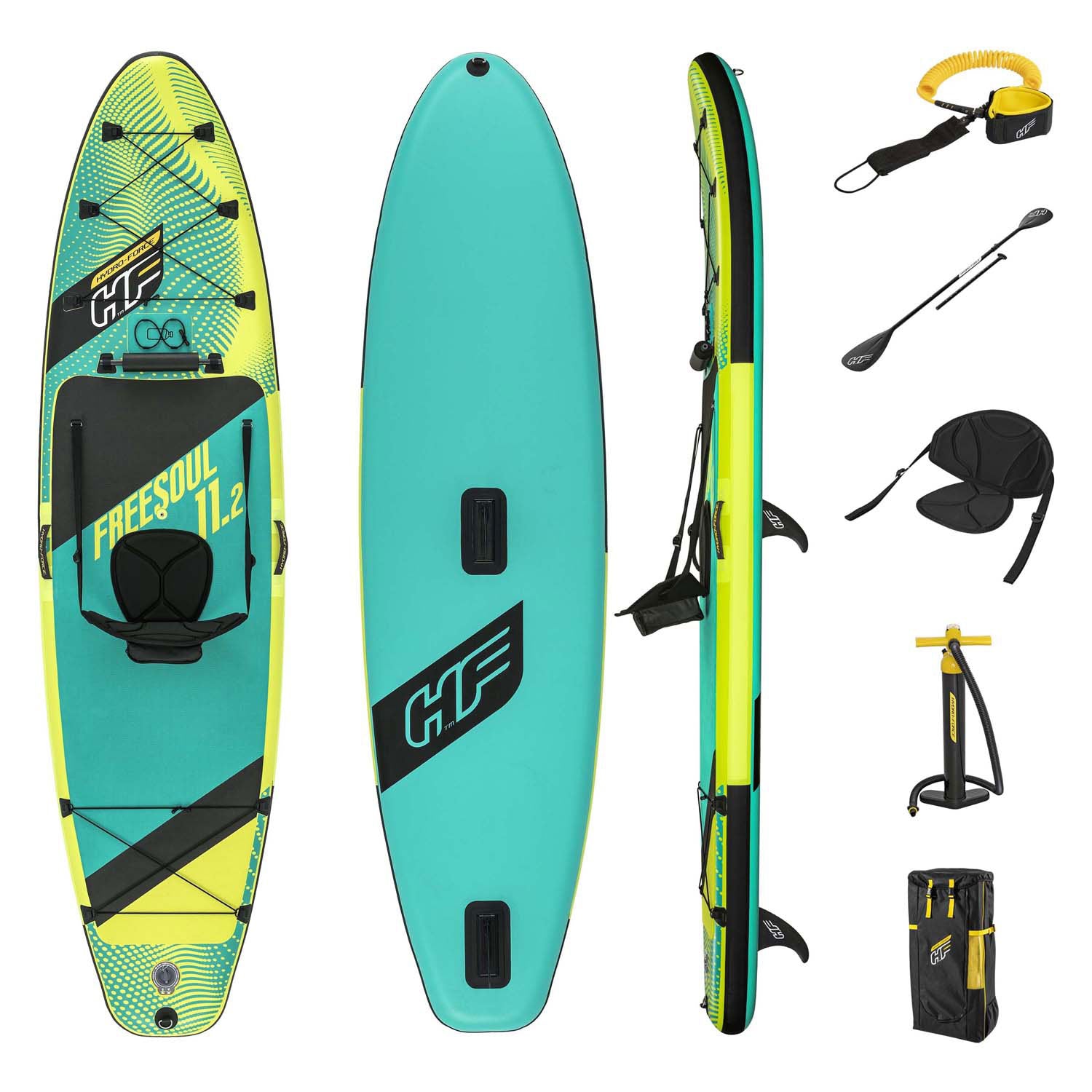 Bestway hydro force sup board freesoul tech verwisselbare set
