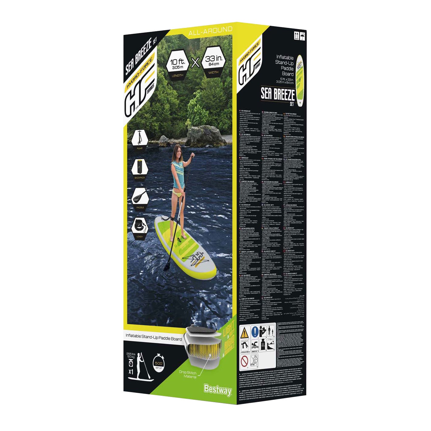 Bestway - Hydro Force Sea Breeze SUP-set