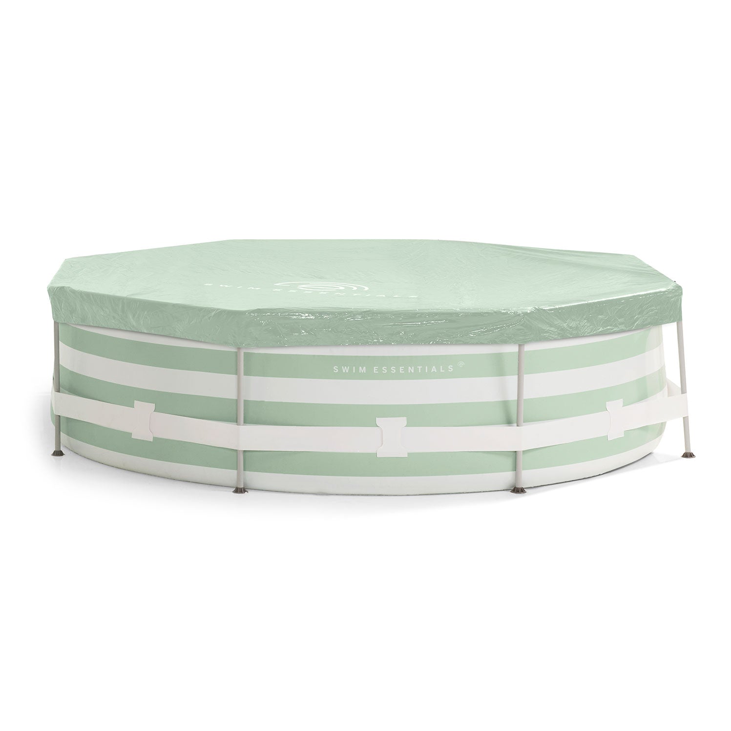 Essentie | groen wit opzet zwembad rond 305x76 cm