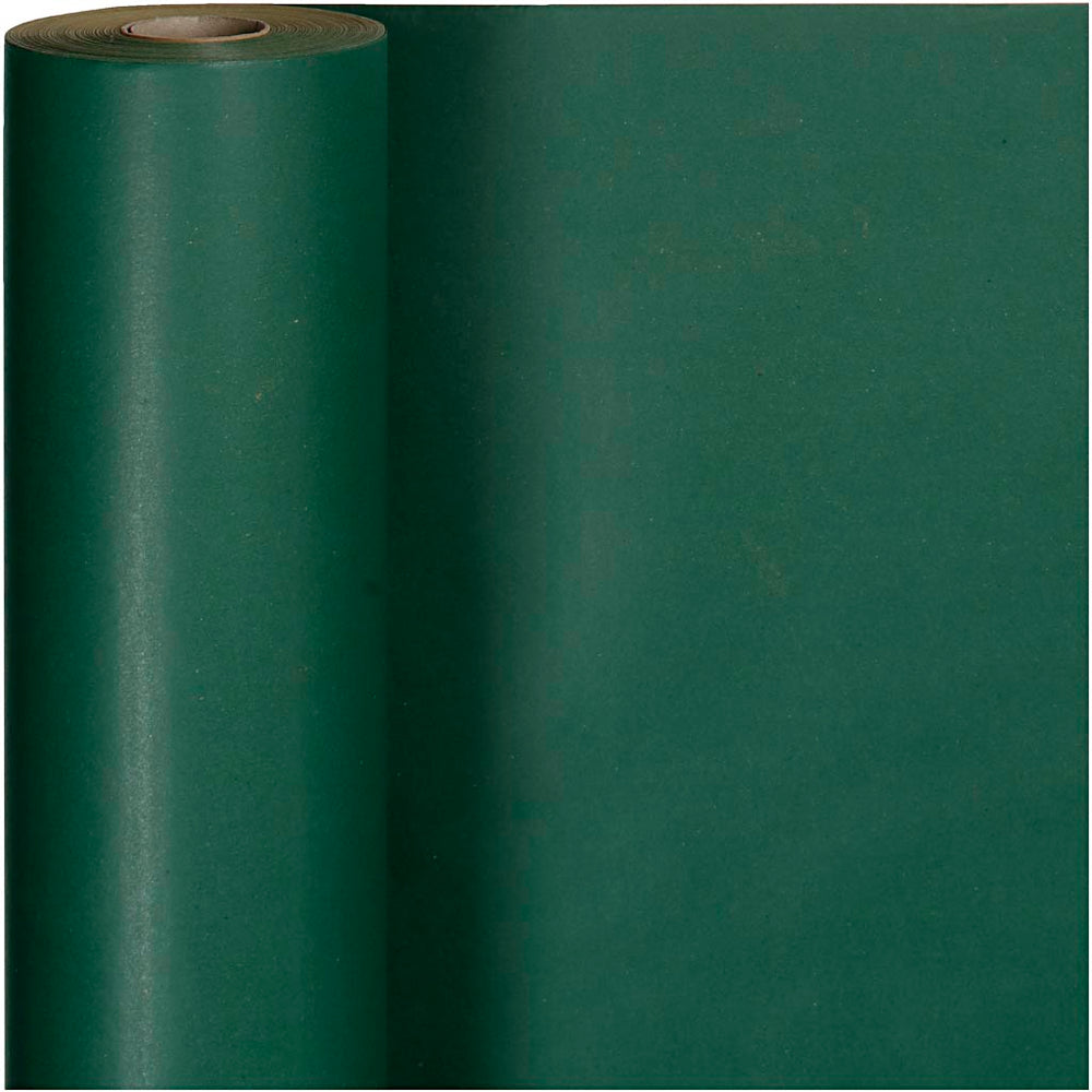 Cadeaupapier, b: 50 cm, 60 gr, groen, 100 m 1 rol