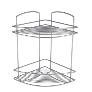 Metaltex onda hoekrek 22x22x35cm 2 laags