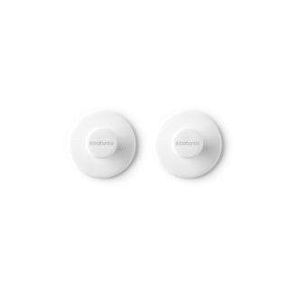 Brabantia renew handdoekhaakjes, set van 2 - wit