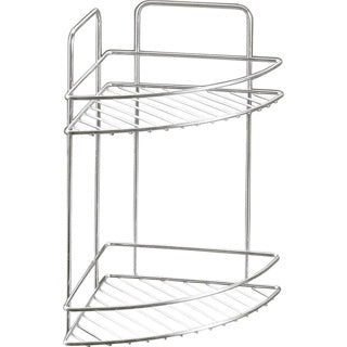 Badkamer rek hoekplank vacuum fix23x23x35 cm