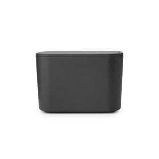 Brabantia mindset badkamer afvalbakje - donkergrijs
