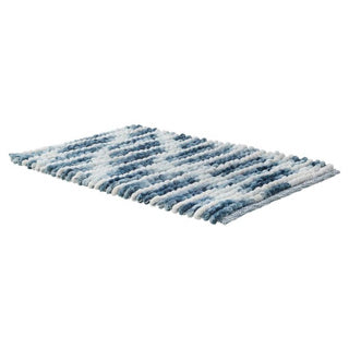 Sealskin vintage badmat 50x80 cm polyester blauw