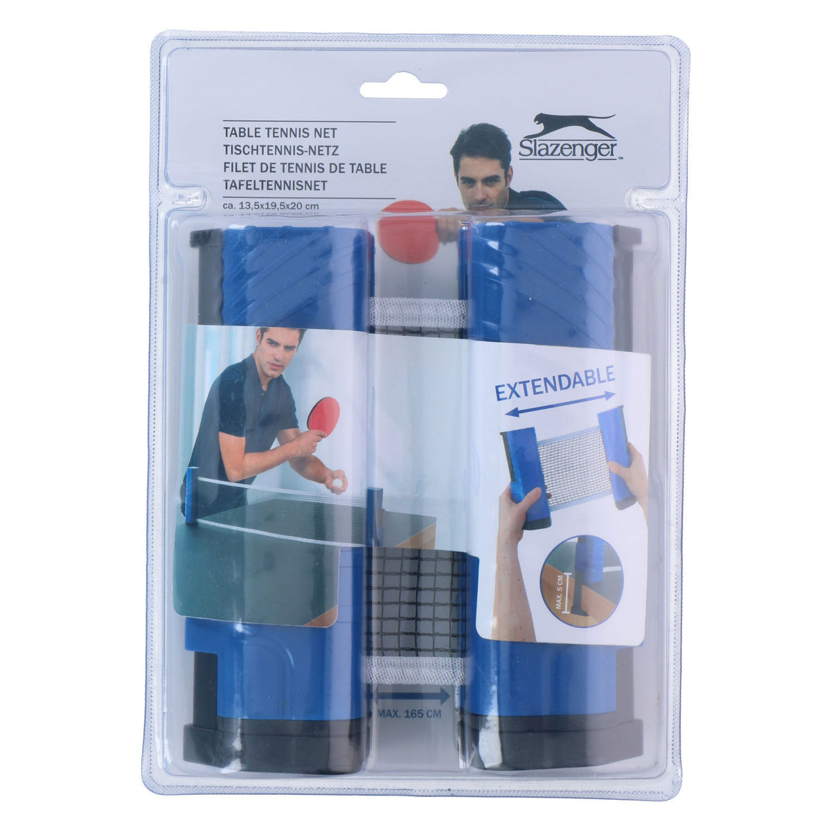 Table tennis net Slazenger extendable, 165cm