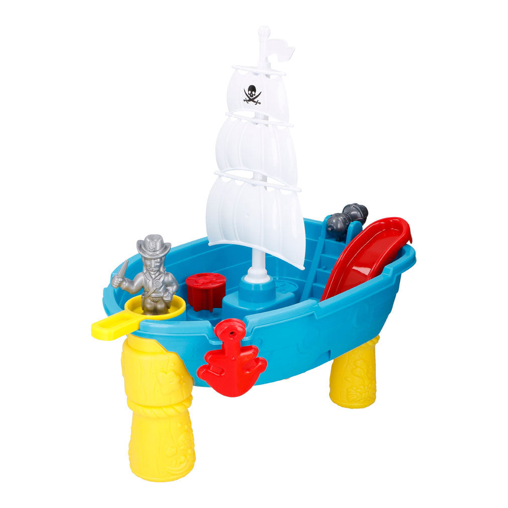 Zand- en watertafel piratenboot, 19dlg.