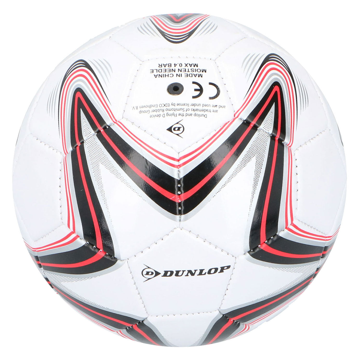 Dunlop voetbal met print, 15cm