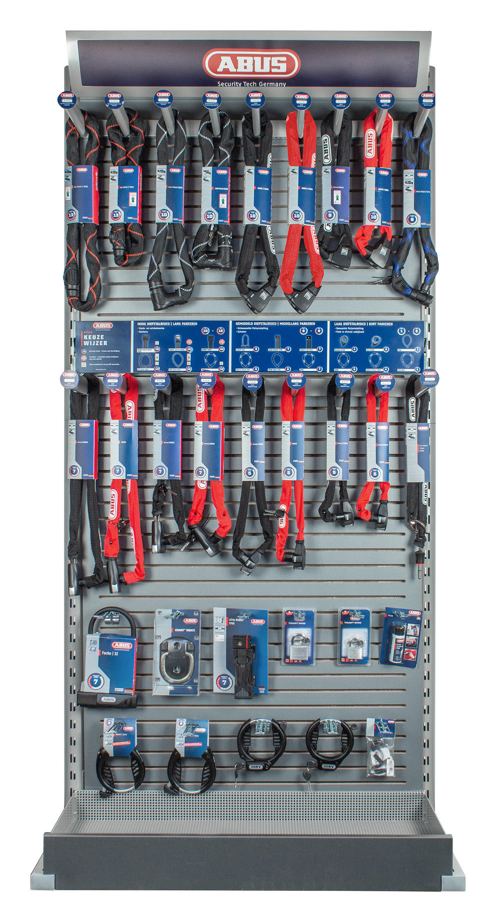 Abusschap met sloten. breedte 100cm