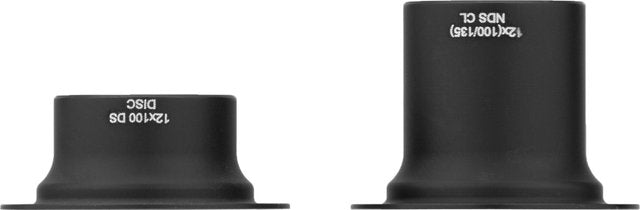 Zipp end caps for cognition disc v1 + v2 front hubs