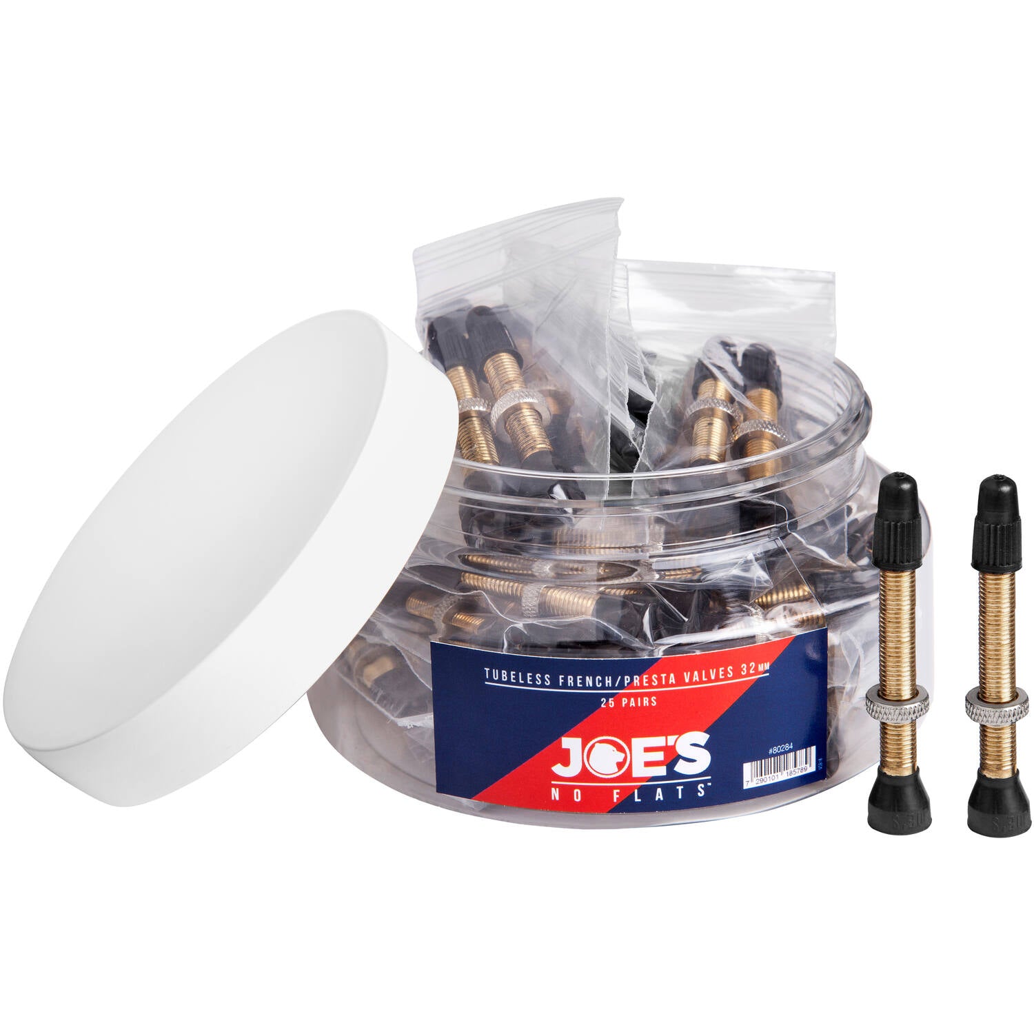 Joe's no flats - valve presta tubeless 48mm (pot 40 pièces)