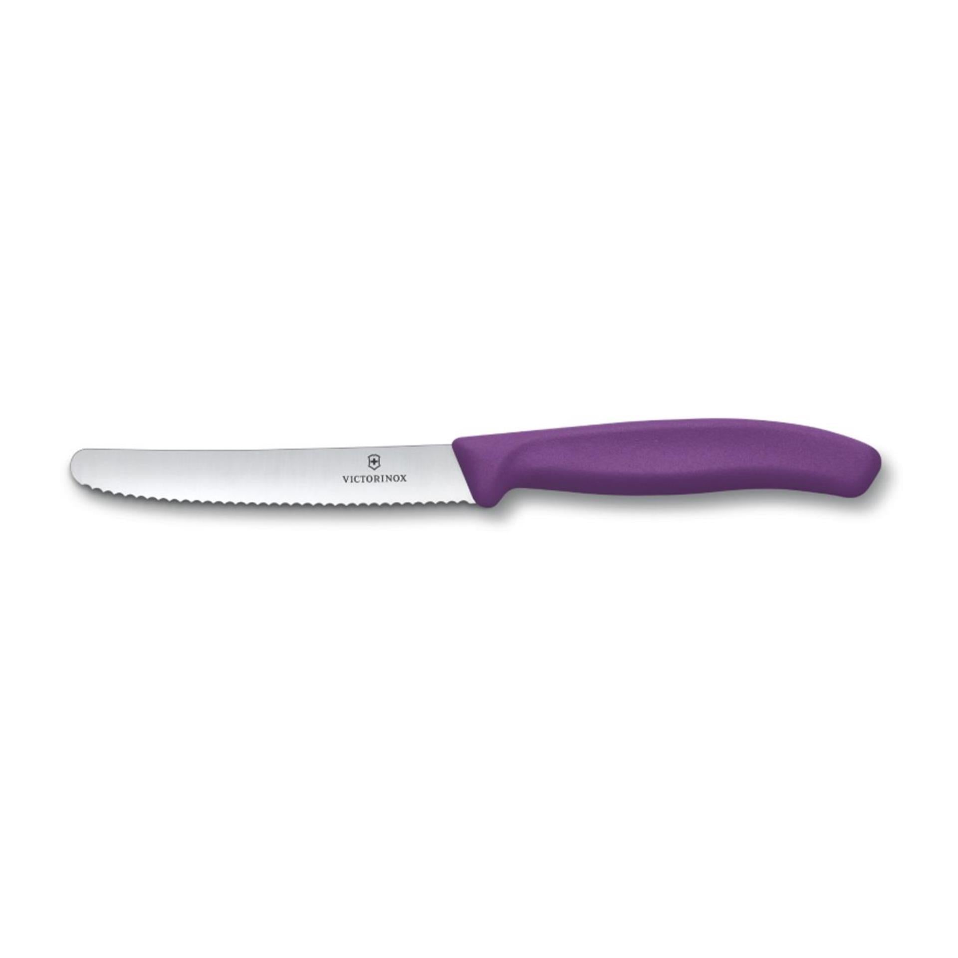 Victorinox tomaat- tafelmes paars kartel