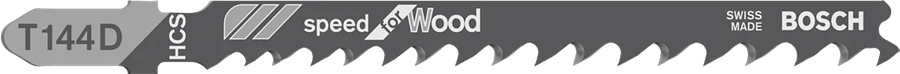 Bosch decoupeerzaagblad t144d (5st)