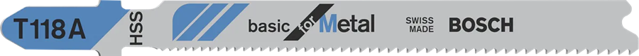 Bosch decoupeerzaagblad t118a (5st)
