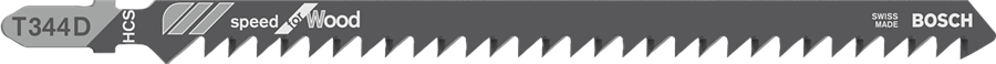 Bosch decoupeerzaagblad t344d (5st)