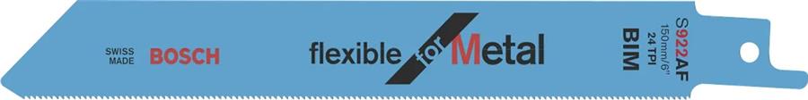 Bosch accessoires bosch reciprozaagblad s922af (5st)