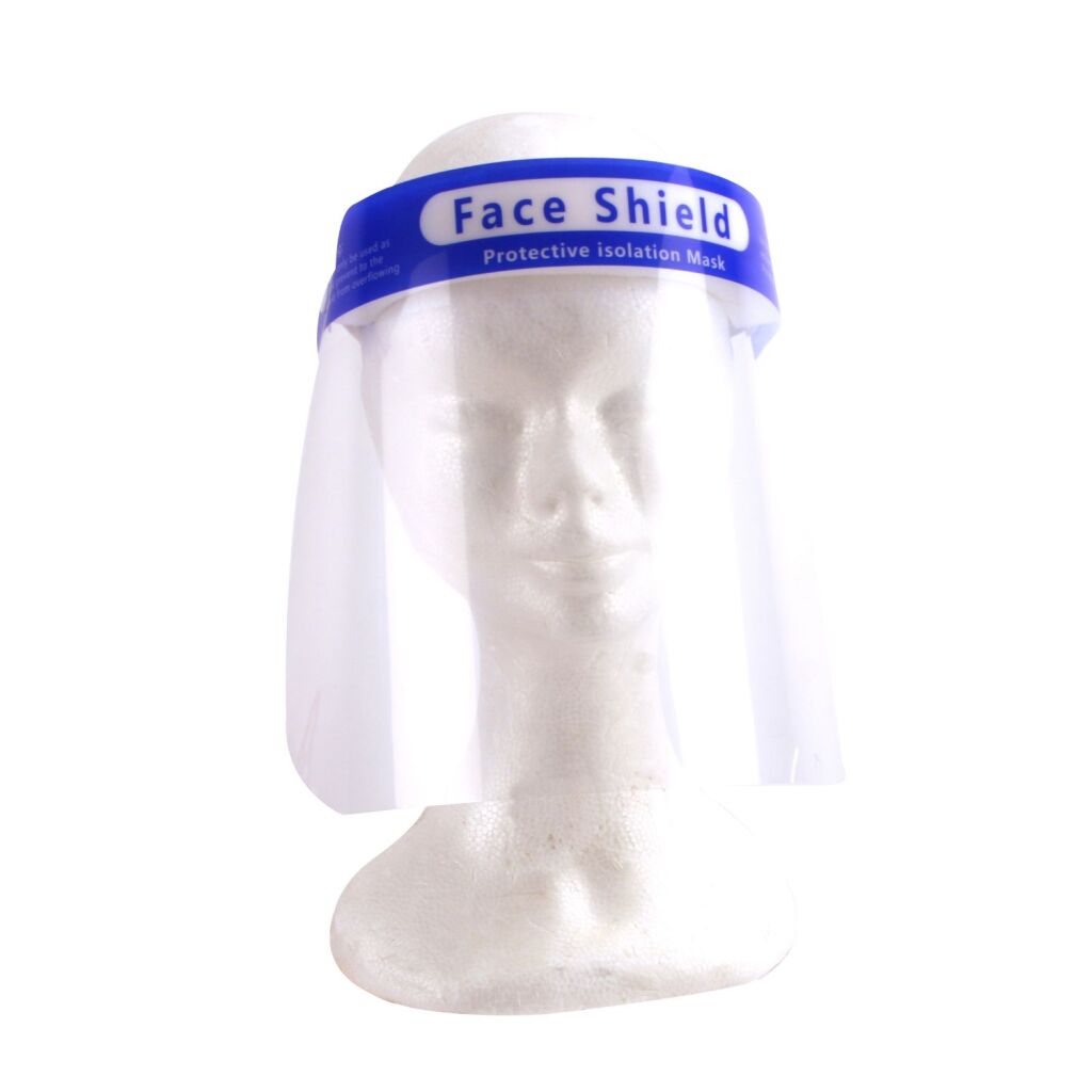 Gelaatsscherm beschermend masker gezichtscherm