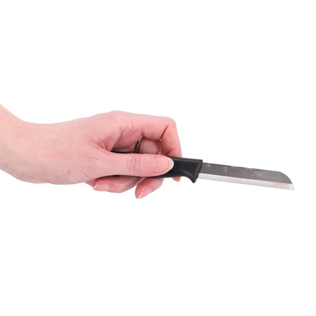 Solinger schildmesje roestvrij staal zwart