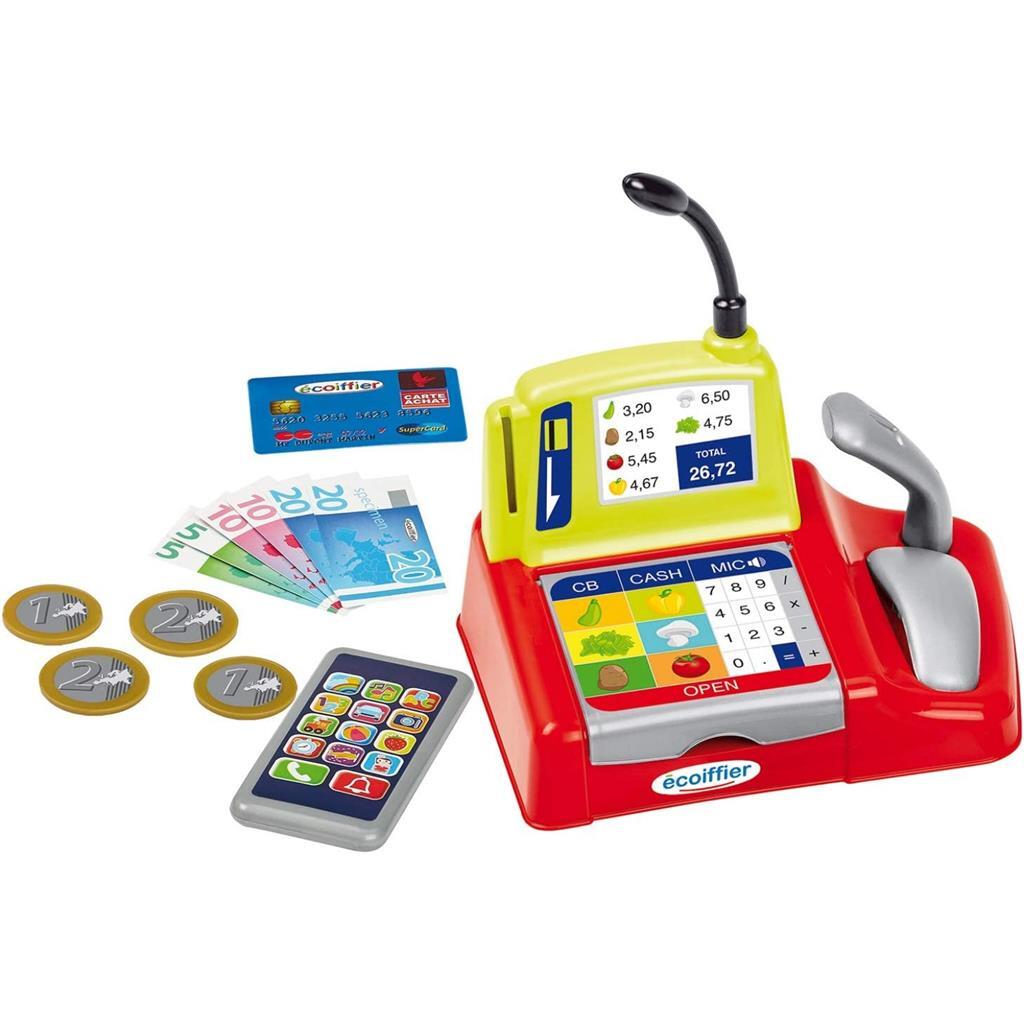 Ecoiffier 100% chef-kassa speelset