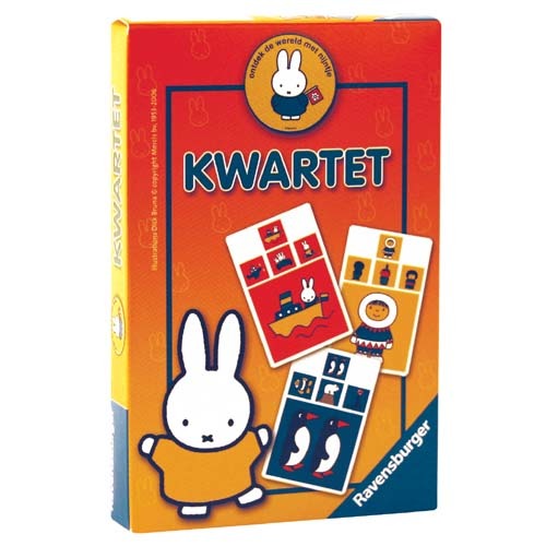 Ravensburger Miffy Discovers the World Quartets