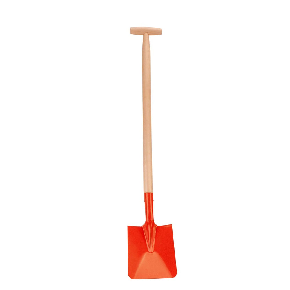 Basisschep recht metaal 75 cm assorti