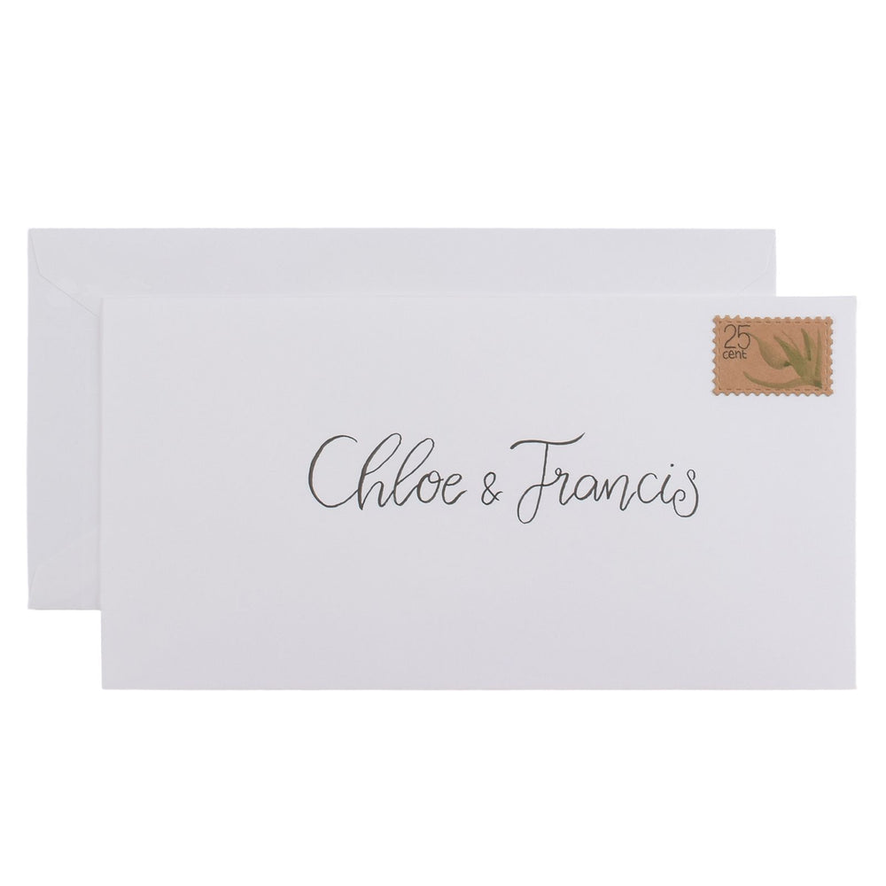 Florence • enveloppen 120g 21x11cm wit 100x