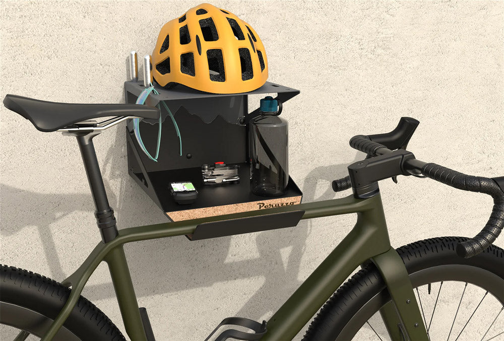 Peruzzo bike kit box wall bike hanger