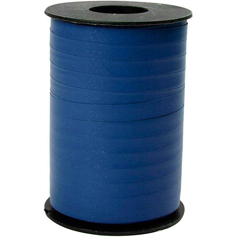 Cadeaulint, b: 10 mm, matt, blauw, 250 m 1 rol