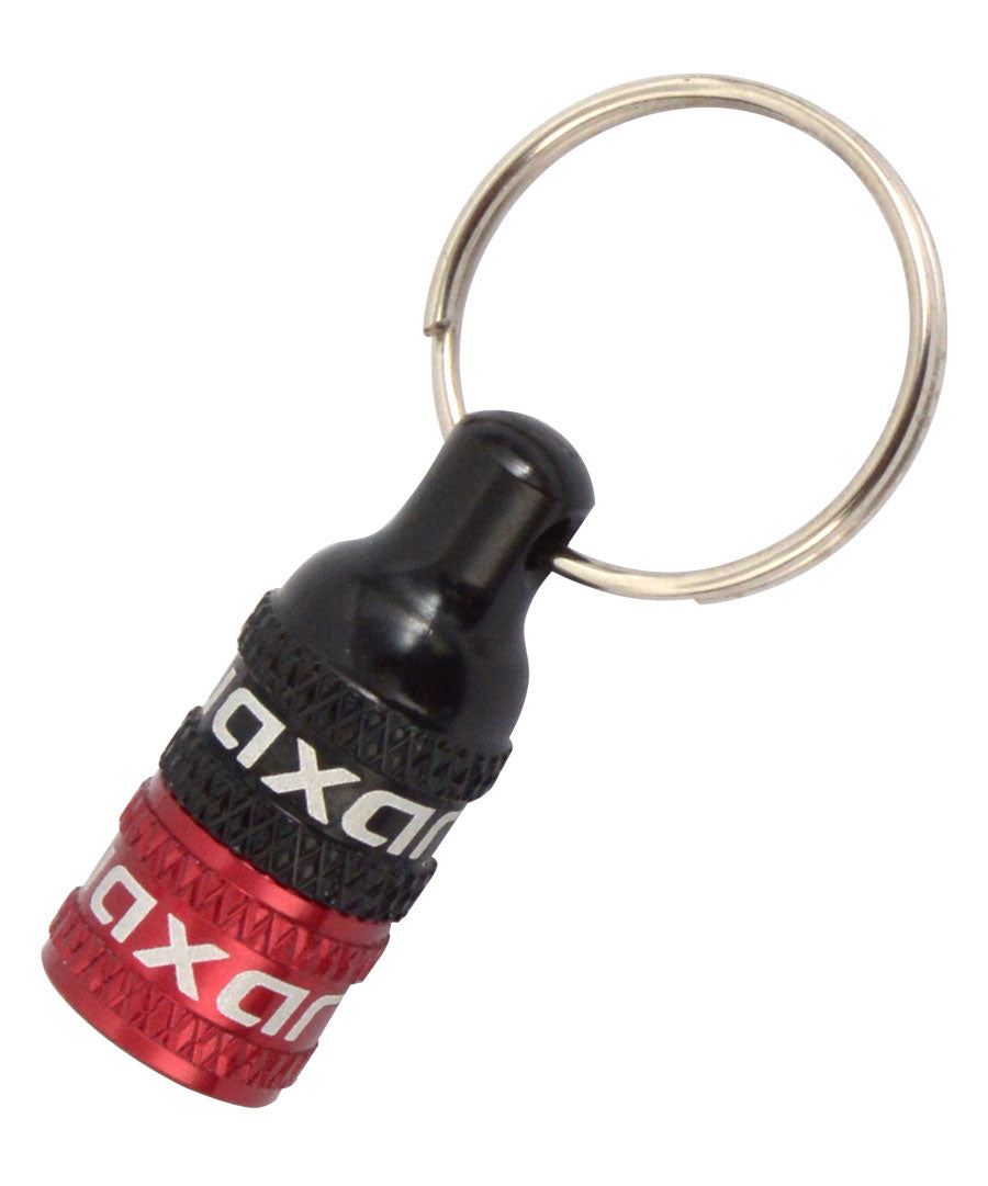 Quaxar valve adapter with keychain bit