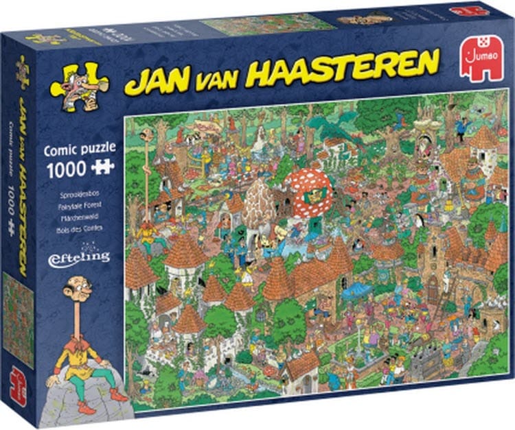 Jumbo jan van haasteren puzzel sprookjesbos efteling 1000 stukjes