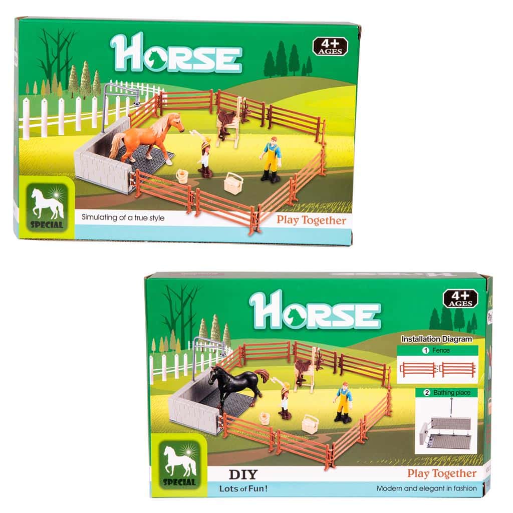 Basis Paardenclub Paarden Speelset
