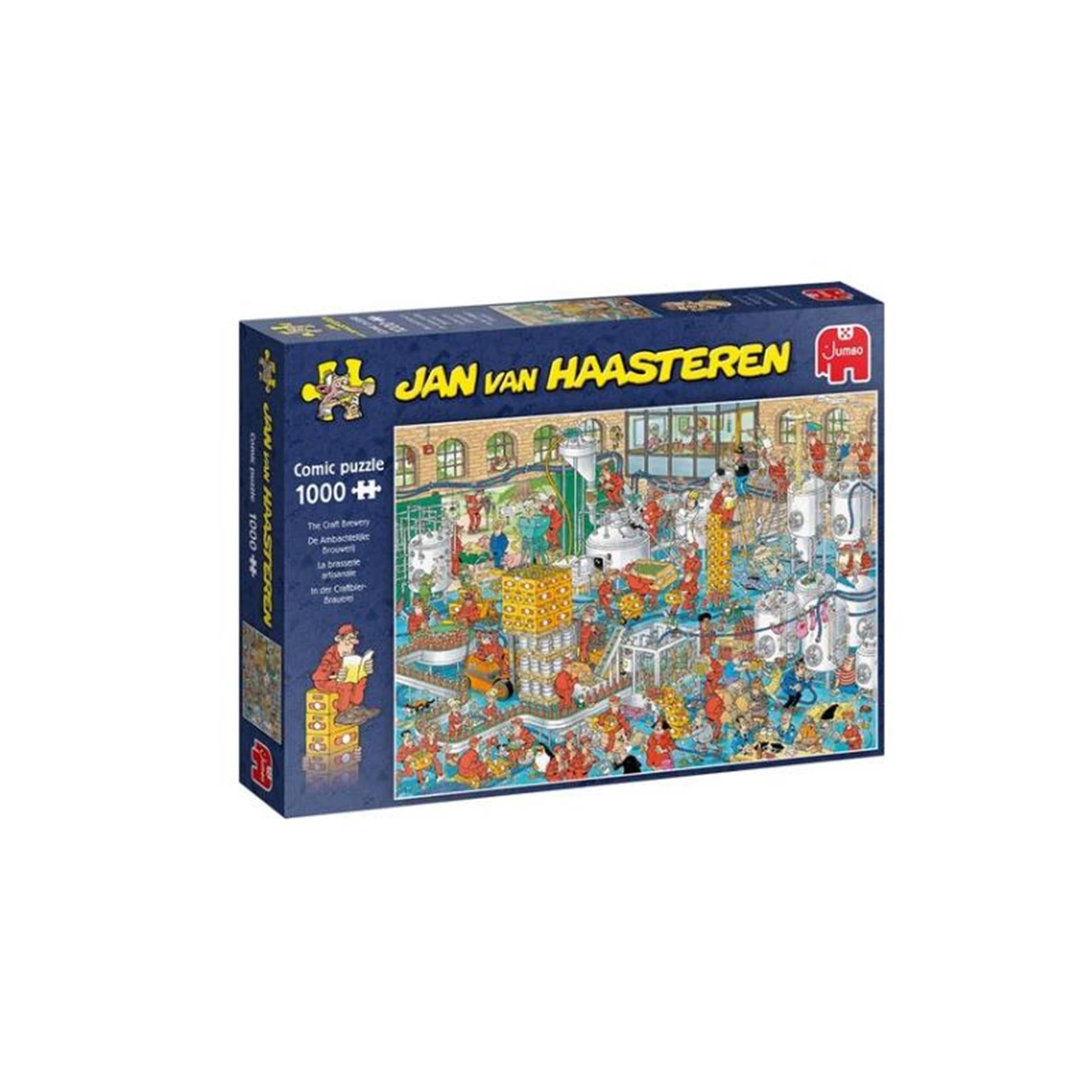Jan van Haasteren Legpuzzel - De Ambachtelijke Brouwerij, 1000st.