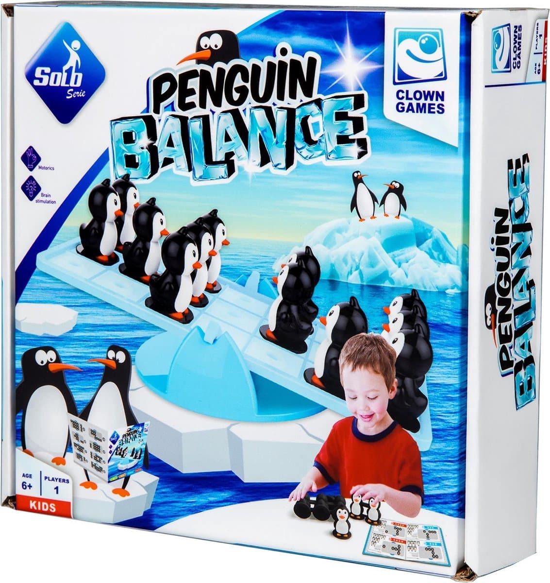Van der meulen clownspellen - pinguïn balanceerspel