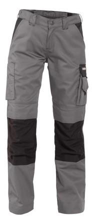 Dassy broek boston women p k 245gr grijs zwart 48