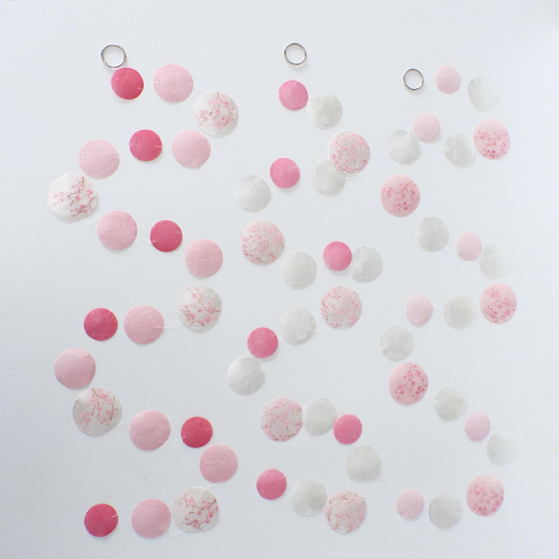 Boltze home capiz-guirlande sakura 180cm